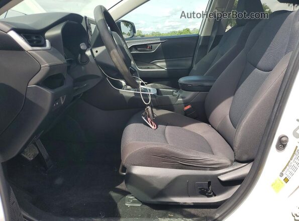 2T3H1RFV4LW067949 2020 TOYOTA RAV4 White Widok wnętrza z przodu