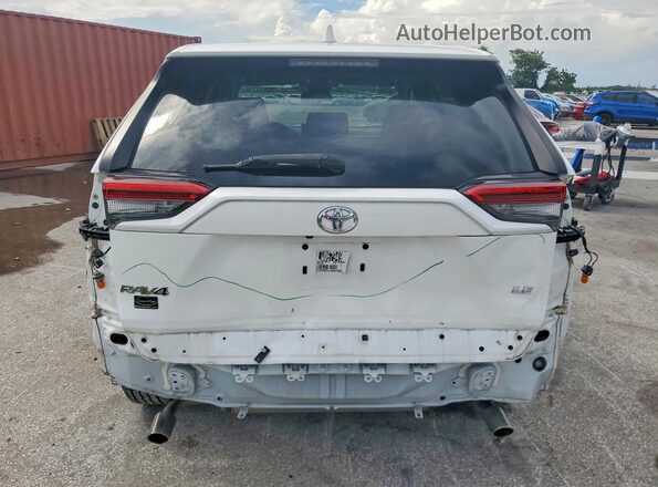 2T3H1RFV4LW067949 2020 TOYOTA RAV4 White Widok z tyłu