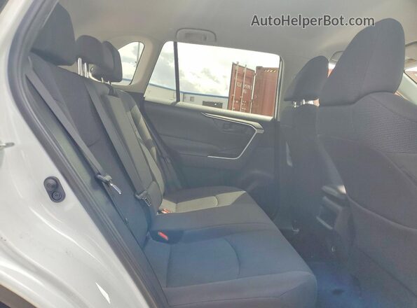2T3H1RFV4LW067949 2020 TOYOTA RAV4 White Widok wnętrza z tyłu