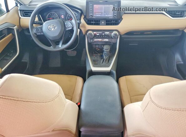 2T3H1RFV4MC121639 2021 TOYOTA RAV4 White Dashboard view