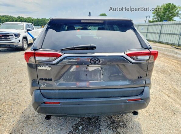 2T3H1RFV4NC176299 2022 TOYOTA RAV4 Charcoal Вид ззаду