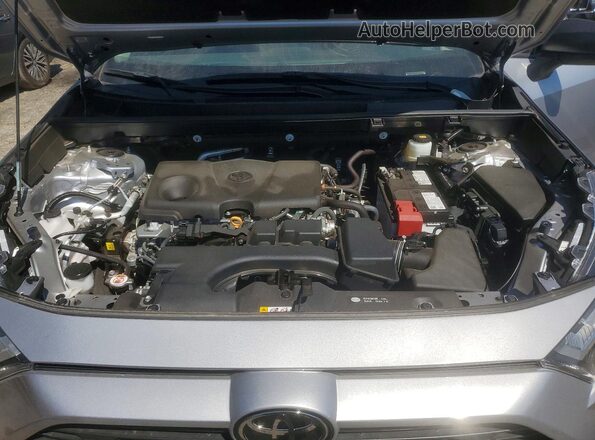 2T3H1RFV4SC332627 2025 TOYOTA RAV4 Silver Вид задньої частини салону