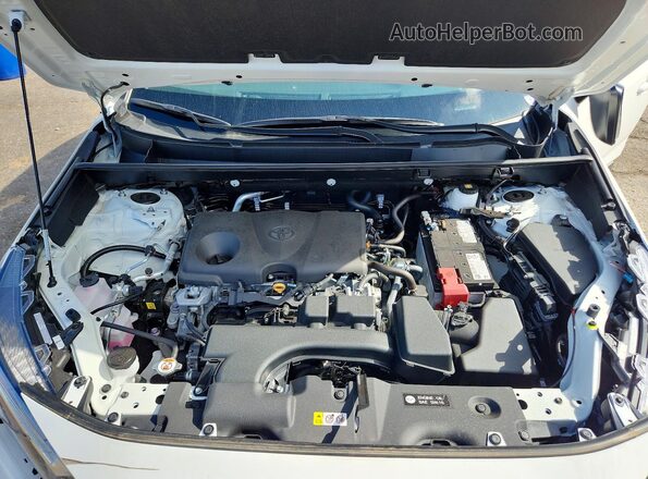2T3H1RFV4SC357611 2025 TOYOTA RAV4 Белый Вид подкапотного пространства