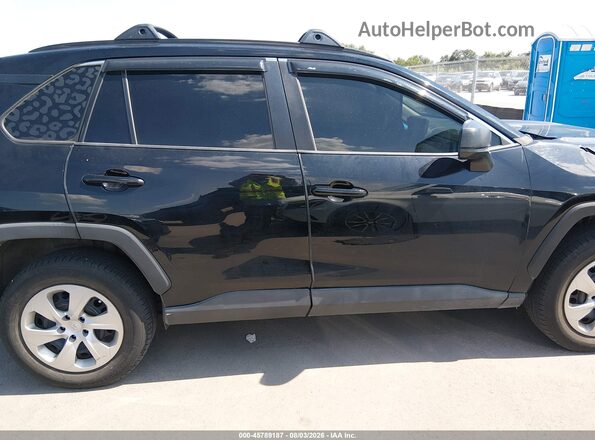 2T3H1RFV5KW028396 2019 TOYOTA RAV4 Black Widok wnętrza z tyłu