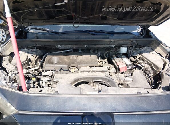 2T3H1RFV5KW028396 2019 TOYOTA RAV4 Black Widok z tyłu