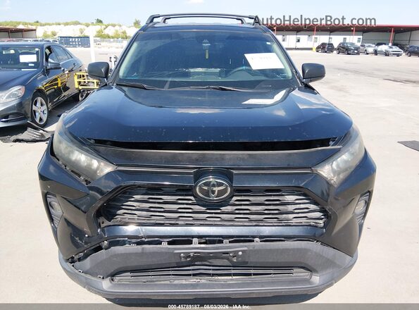 2T3H1RFV5KW028396 2019 TOYOTA RAV4 Black Widok z przodu