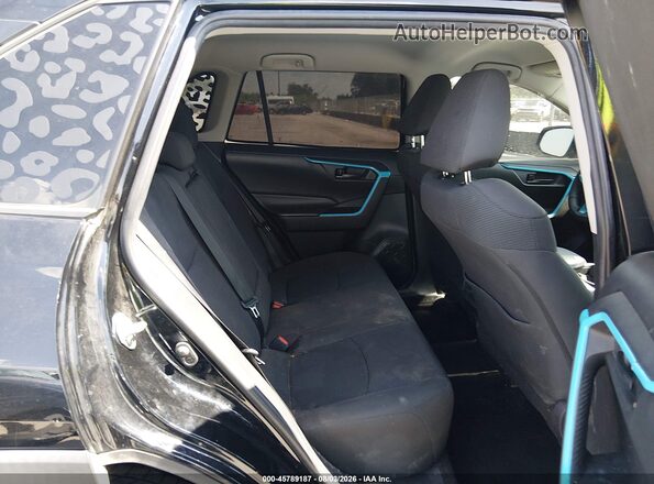 2T3H1RFV5KW028396 2019 TOYOTA RAV4 Black Widok naklejki z numerem VIN