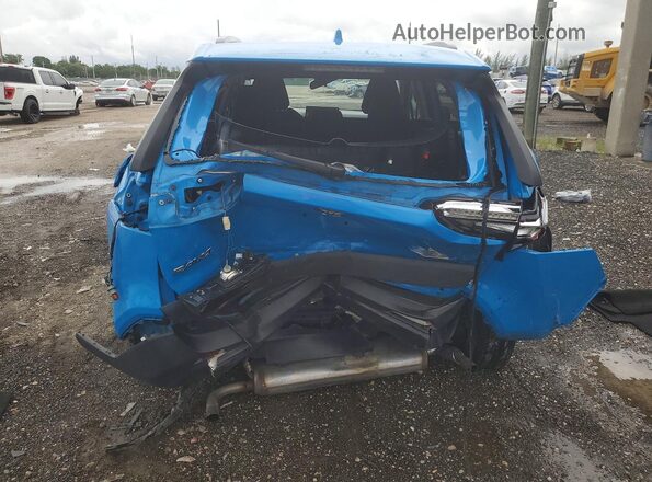 2T3H1RFV5KW036773 2019 TOYOTA RAV4 Blue Rear view