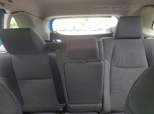 2T3H1RFV5KW036773 2019 TOYOTA RAV4 Blue Rear seats view