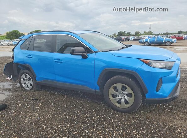 2T3H1RFV5KW036773 2019 TOYOTA RAV4 Blue Front right