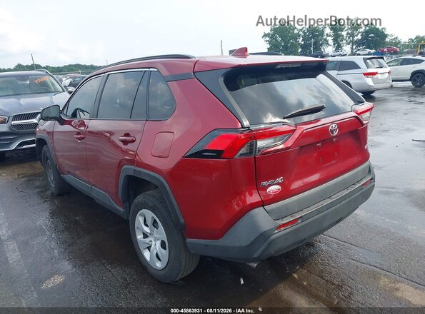 2T3H1RFV5KW038054 2019 TOYOTA RAV4 Красный Задняя левая четверть