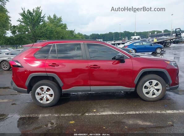 2T3H1RFV5KW038054 2019 TOYOTA RAV4 Красный Вид задней части салона
