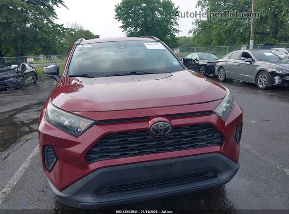 2T3H1RFV5KW038054 2019 TOYOTA RAV4 Красный Вид щитка приборов