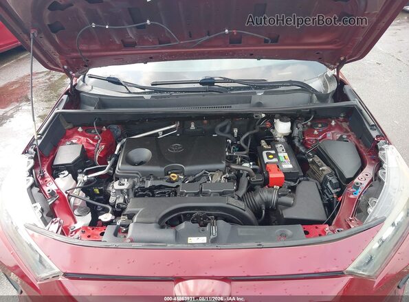 2T3H1RFV5KW038054 2019 TOYOTA RAV4 Красный Вид сзади