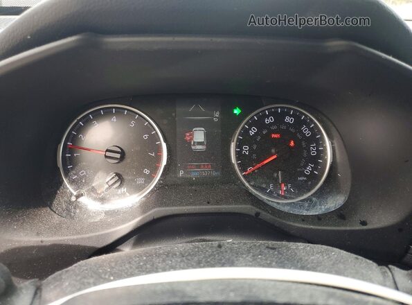 2T3H1RFV5MC146310 2021 TOYOTA RAV4 Silver Instrument cluster view