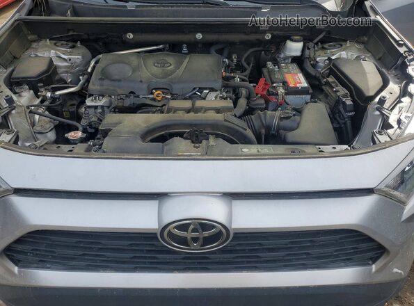 2T3H1RFV5MC146310 2021 TOYOTA RAV4 Silver Rear interior view