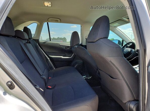 2T3H1RFV5MC158604 2021 TOYOTA RAV4 Silver უკანა სალონის ხედი