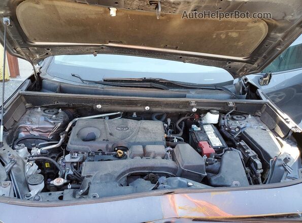 2T3H1RFV5NW221541 2022 TOYOTA RAV4 Gray Engine compartment view