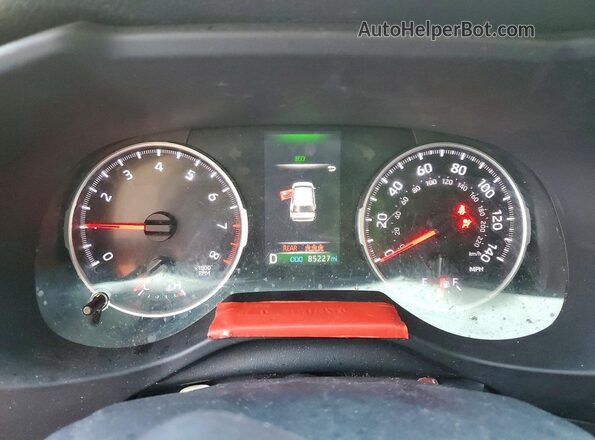 2T3H1RFV5NW221541 2022 TOYOTA RAV4 Gray Instrument cluster view
