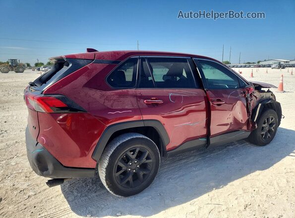 2T3H1RFV5NW227596 2022 TOYOTA RAV4 Red Trasero derecho