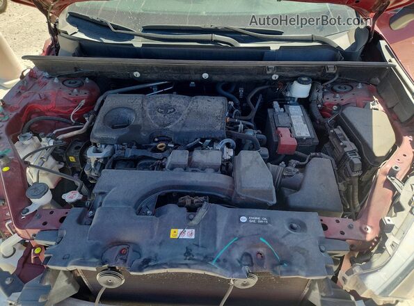 2T3H1RFV5NW227596 2022 TOYOTA RAV4 Red Vista interior trasera