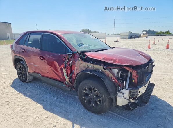2T3H1RFV5NW227596 2022 TOYOTA RAV4 Red Delantero derecho