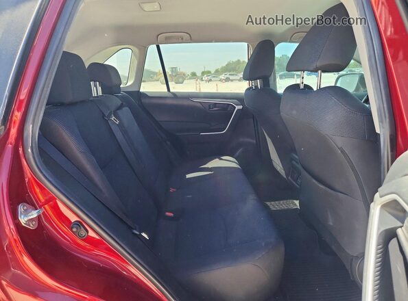 2T3H1RFV5NW227596 2022 TOYOTA RAV4 Red Vista de los asientos traseros