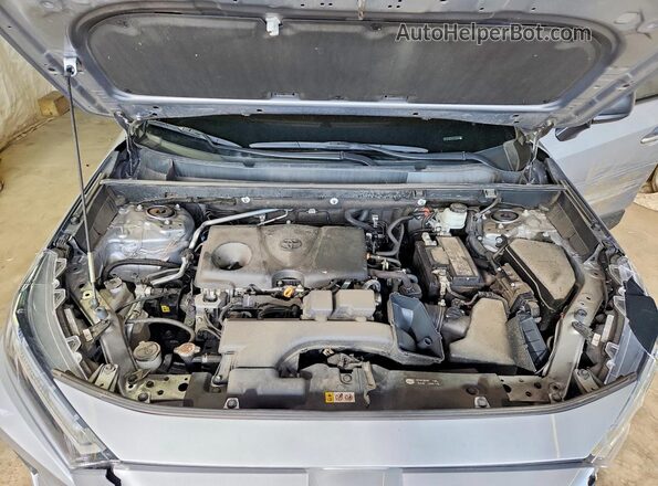 2T3H1RFV5PC239400 2023 TOYOTA RAV4 Silver Engine compartment view