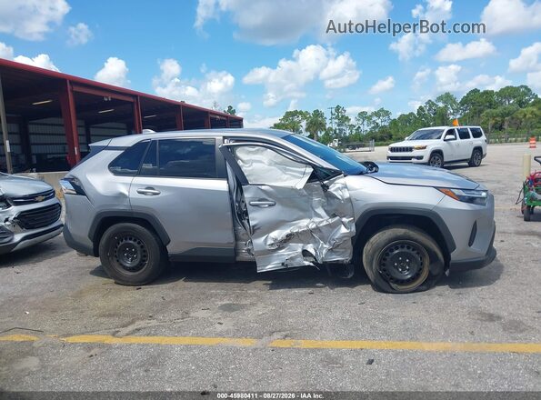2T3H1RFV5SC309311 2025 TOYOTA RAV4 Silver Instrument cluster view