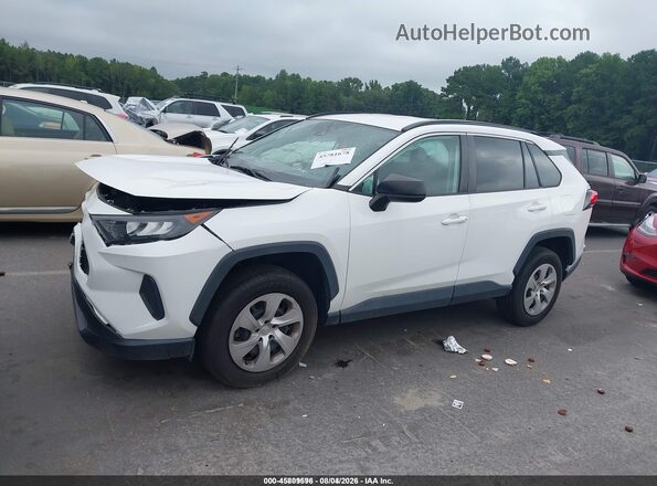 2T3H1RFV6KW004978 2019 TOYOTA RAV4 White Przód lewy