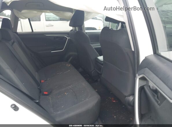 2T3H1RFV6KW004978 2019 TOYOTA RAV4 White Widok naklejki z numerem VIN