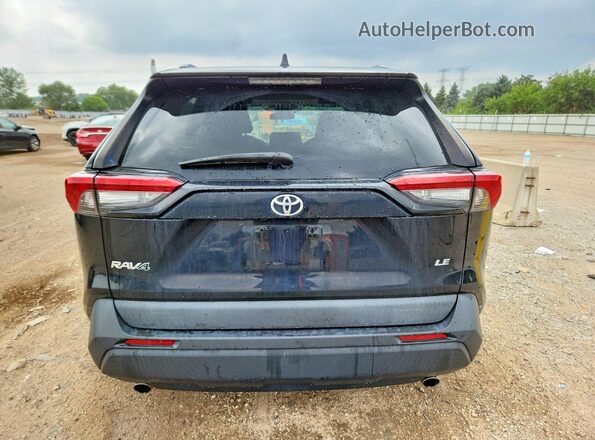 2T3H1RFV6MC105510 2021 TOYOTA RAV4 Black Widok z tyłu