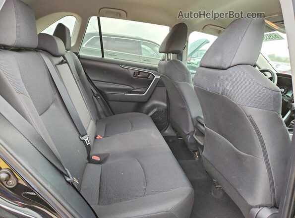 2T3H1RFV6MC105510 2021 TOYOTA RAV4 Black Widok tylnych siedzeń
