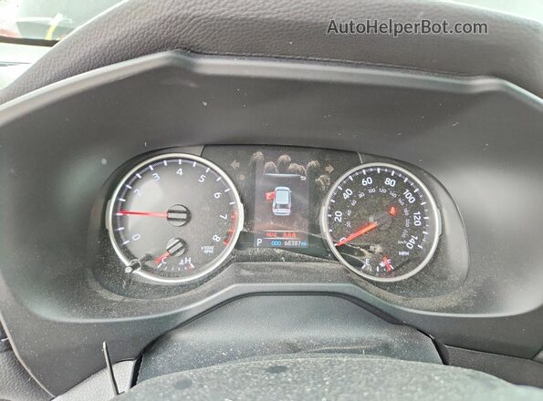 2T3H1RFV6MC105510 2021 TOYOTA RAV4 Black Widok zestawu wskaźników