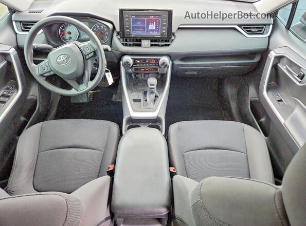 2T3H1RFV6MC105510 2021 TOYOTA RAV4 Black Widok deski rozdzielczej