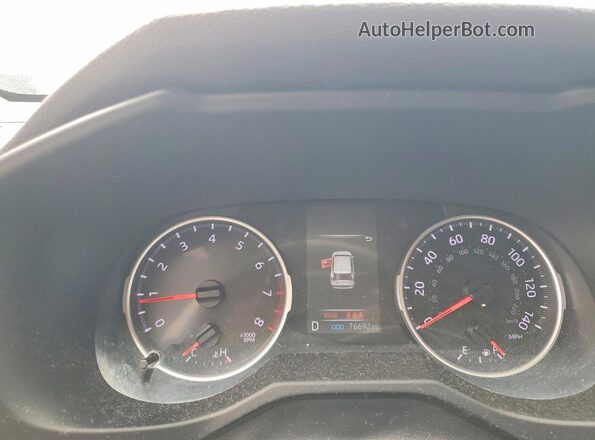 2T3H1RFV6MC151337 2021 TOYOTA RAV4 Gray Սարքավորումների վահանակի տեսք