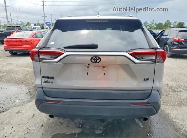 2T3H1RFV6MC151337 2021 TOYOTA RAV4 Gray Հետևի տեսք