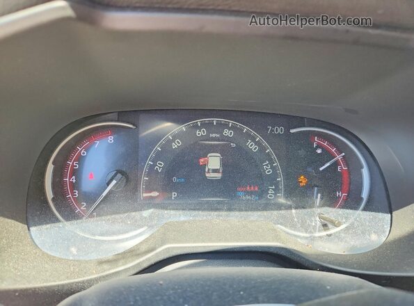2T3H1RFV6PC228308 2023 TOYOTA RAV4 Белый Вид щитка приборов