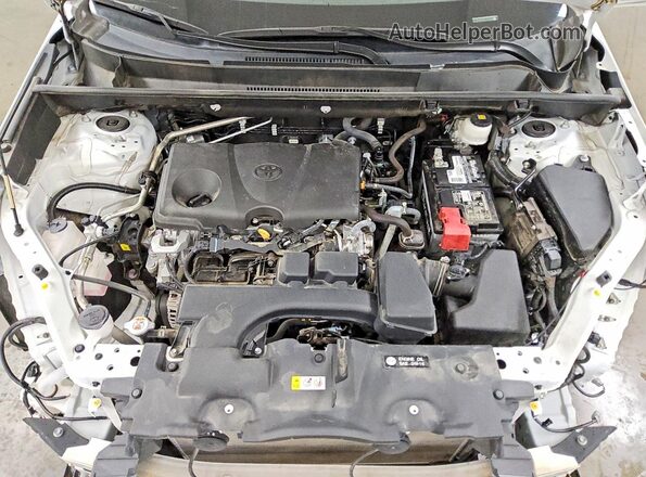 2T3H1RFV6PC232276 2023 TOYOTA RAV4 Белый Вид подкапотного пространства