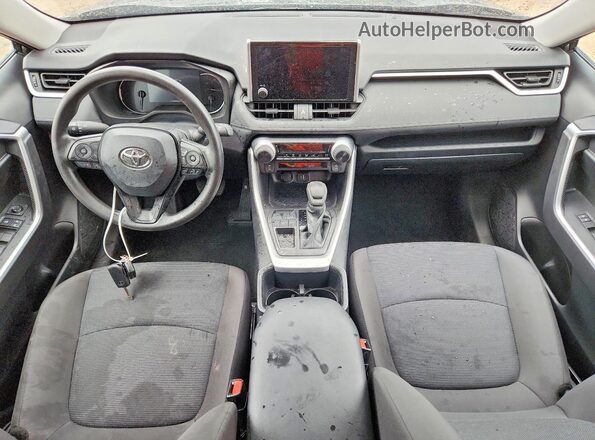 2T3H1RFV6SC351938 2025 TOYOTA RAV4 Gray Dashboard view
