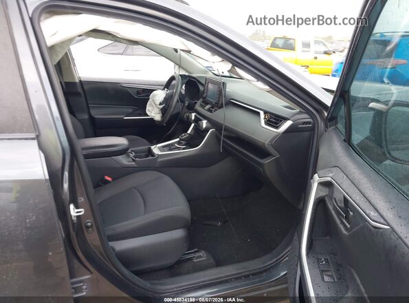 2T3H1RFV7LC063864 2020 TOYOTA RAV4 Gray Вид салону спереду