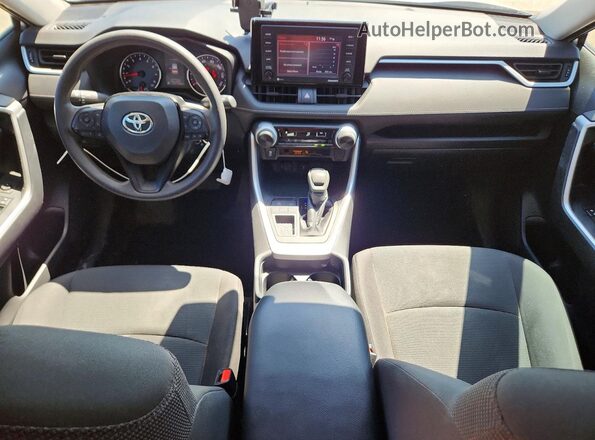 2T3H1RFV7LW089296 2020 TOYOTA RAV4 Silver წინა პანელის ხედი