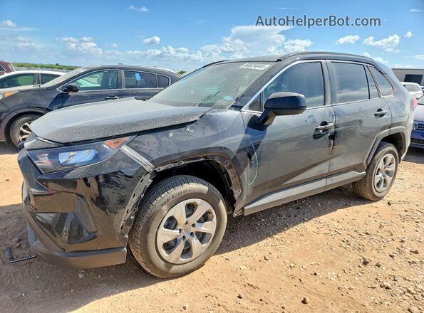 2T3H1RFV7MC165943 2021 TOYOTA RAV4 Black Rear left