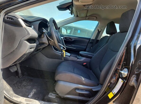 2T3H1RFV7MC165943 2021 TOYOTA RAV4 Black Dashboard view