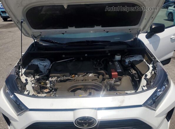 2T3H1RFV7MW168579 2021 TOYOTA RAV4 White Widok komory silnika