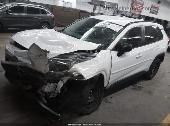 2T3H1RFV7MW169196 2021 TOYOTA RAV4 White წინა მარცხენა ხედი სამი მეოთხედიდან