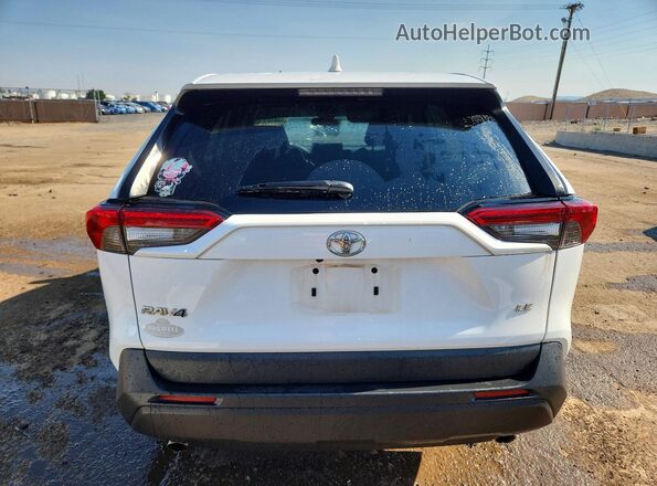2T3H1RFV7NW205874 2022 TOYOTA RAV4 White Вид ззаду