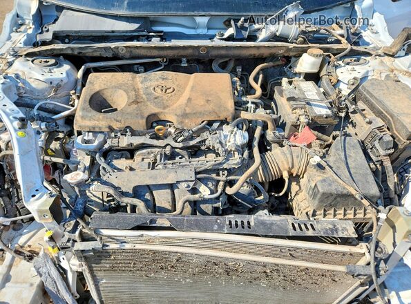 2T3H1RFV7NW205874 2022 TOYOTA RAV4 White Вид підкапотного простору