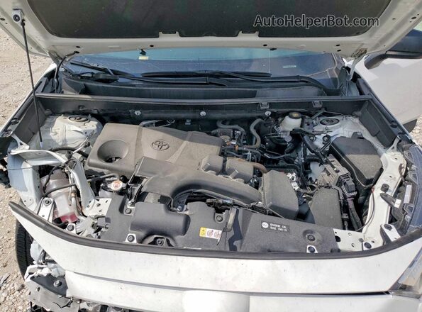 2T3H1RFV7SC337367 2025 TOYOTA RAV4 White Շարժիչի բաժամունքի տեսք