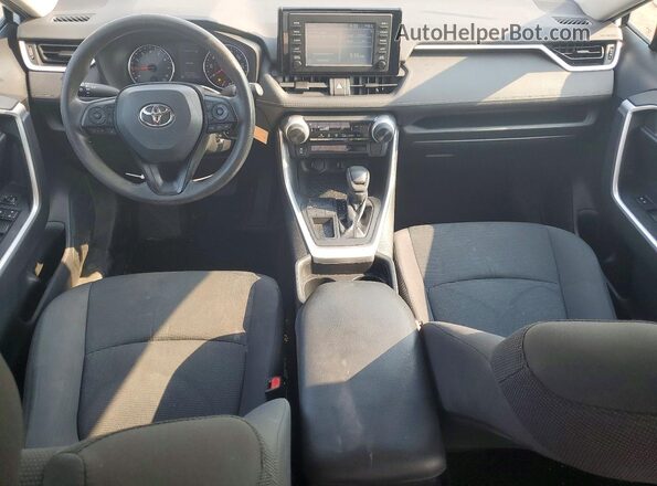 2T3H1RFV8KW036573 2019 TOYOTA RAV4 White Vista del salpicadero